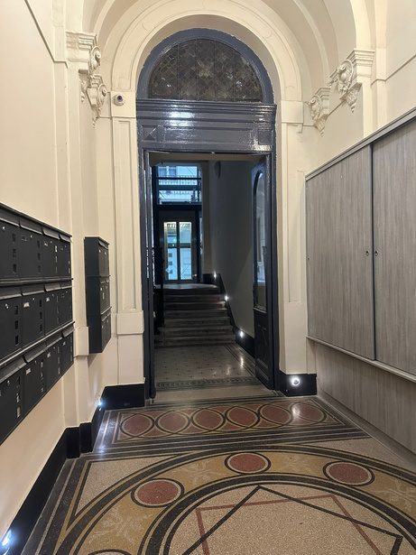 Hall d'entrée voûté
